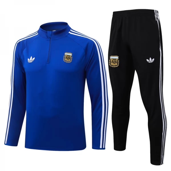 Tuta Argentina 2026/27 - 1-4 Zip Blu Tuta Argentina 2026/27 - 1-4 Zip Blu