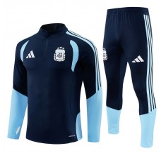 Tuta Argentina 2026/27 - 1-4 Zip Blu Navy