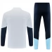 Tuta Argentina Bambino 2026/27 - 1-4 Zip Bianco