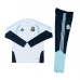 Tuta Argentina Bambino 2026/27 - 1-4 Zip Bianco