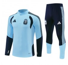 Tuta Argentina Bambino 2026/27 - 1-4 Zip Blu
