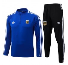 Tuta Argentina Bambino 2026/27 - 1-4 Zip Blu