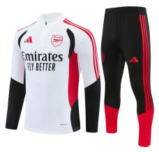 Tuta Arsenal Bambino 2026/27 - 1-4 Zip Bianco
