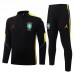 Tuta Brasile Bambino 2026/27 - 1-4 Zip Nero