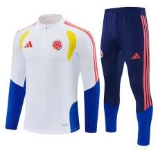 Tuta Colombia Bambino 2026/27 - 1-4 Zip Bianco