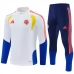 Tuta Colombia Bambino 2026/27 - 1-4 Zip Bianco