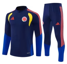Tuta Colombia Bambino 2026/27 - 1-4 Zip Blu