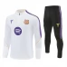 Tuta FC Barcelona 2026/27 - 1-4 Zip Bianco