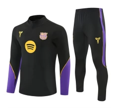 Tuta FC Barcelona 2026/27 - 1-4 Zip Nero Tuta FC Barcelona 2026/27 - 1-4 Zip Nero
