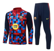Tuta FC Barcelona Bambino 2026/27 - 1-4 Zip Blu