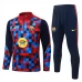 Tuta FC Barcelona Bambino 2026/27 - 1-4 Zip Blu