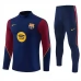 Tuta FC Barcelona Bambino 2026/27 - 1-4 Zip Blu