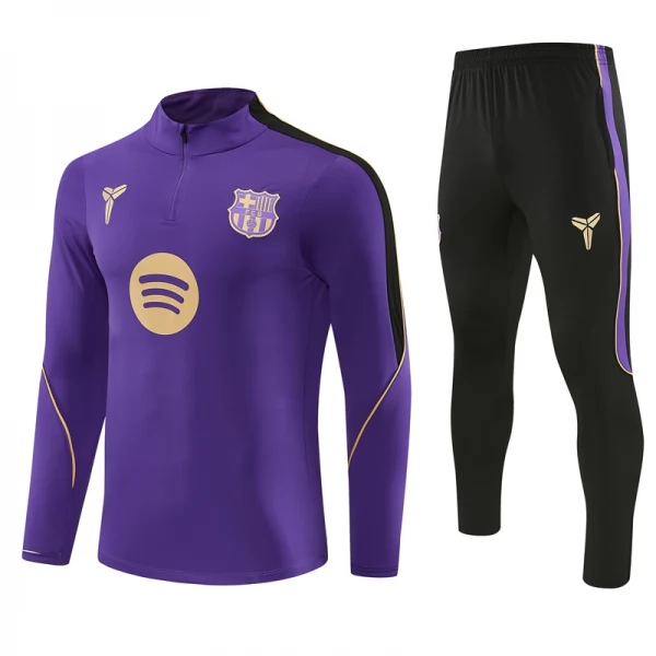 Tuta FC Barcelona Bambino 2026/27 - 1-4 Zip Viola Tuta FC Barcelona Bambino 2026/27 - 1-4 Zip Viola