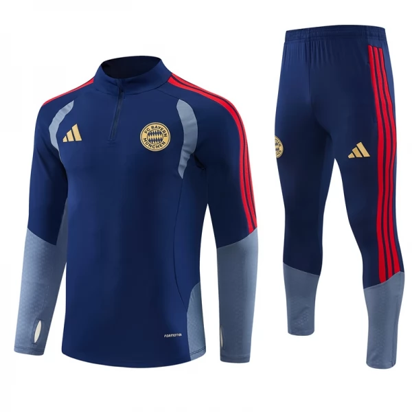 Tuta FC Bayern München 2026/27 - 1-4 Zip Blu Tuta FC Bayern München 2026/27 - 1-4 Zip Blu