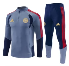 Tuta FC Bayern München Bambino 2026/27 - 1-4 Zip Grigio