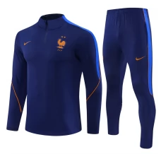 Tuta Francia 2026/27 - 1-4 Zip Blu