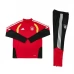 Tuta Germania Bambino 2026/27 - 1-4 Zip Rosso