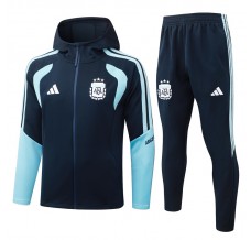Tuta(Giacca+Pantaloni) Argentina Bambino 2026/27 - Hoodie Blu