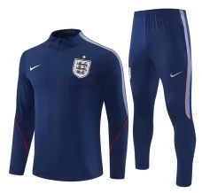 Tuta Inghilterra Bambino 2026/27 - 1-4 Zip Blu Tuta Inghilterra Bambino 2026/27 - 1-4 Zip Blu