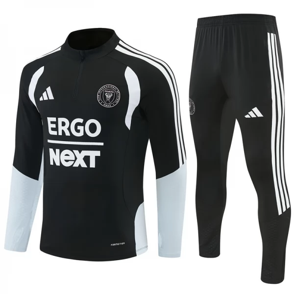 Tuta Inter Miami CF Bambino 2026/27 - 1-4 Zip Nero Tuta Inter Miami CF Bambino 2026/27 - 1-4 Zip Nero