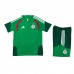 Tuta(Maglia+Shorts) Algeria Bambino 2026/27 Verde