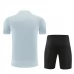 Tuta(Maglia+Shorts) FC Barcelona Bambino 2026/27 Grigio