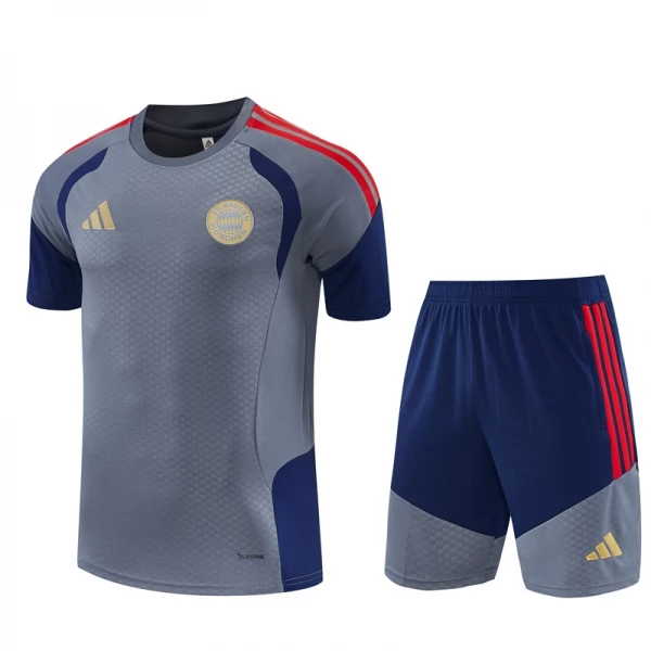 Tuta(Maglia+Shorts) FC Bayern München 2026/27 Grigio Tuta(Maglia+Shorts) FC Bayern München 2026/27 Grigio