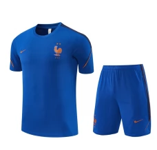 Tuta(Maglia+Shorts) Francia Bambino 2026/27 Blu Tuta(Maglia+Shorts) Francia Bambino 2026/27 Blu