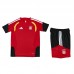 Tuta(Maglia+Shorts) Germania Bambino 2026/27 Rosso