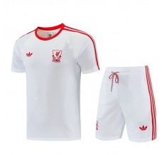 Tuta(Maglia+Shorts) Liverpool FC 2026/27 Bianco Rosso