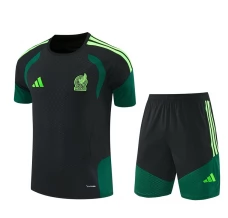 Tuta(Maglia+Shorts) Messico Bambino 2026/27 Nero