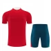 Tuta(Maglia+Shorts) Portogallo Bambino 2026/27 Rosso