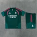 Tuta(Maglia+Shorts) Real Madrid Bambino 2026/27 Verde Rosso