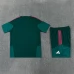 Tuta(Maglia+Shorts) Real Madrid Bambino 2026/27 Verde Rosso