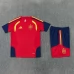 Tuta(Maglia+Shorts) Spagna 2026/27 Rosso