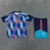 Tuta(Maglia+Shorts) Spagna Bambino 2026/27 Blu