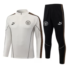 Tuta Manchester City Bambino 2026/27 - 1-4 Zip Beige Tuta Manchester City Bambino 2026/27 - 1-4 Zip Beige