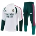 Tuta Real Madrid 2026/27 - 1-4 Zip Bianco Tuta Real Madrid 2026/27 - 1-4 Zip Bianco