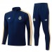 Tuta Real Madrid 2026/27 - 1-4 Zip Blu Tuta Real Madrid 2026/27 - 1-4 Zip Blu
