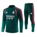 Tuta Real Madrid Bambino 2026/27 - 1-4 Zip Verde Rosso
