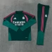 Tuta Real Madrid Bambino 2026/27 - 1-4 Zip Verde Rosso
