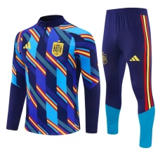 Tuta Spagna Bambino 2026/27 - 1-4 Zip Blu