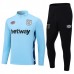 West Ham United Tute Felpe da Allenamento 2023/24 - 1-4 Zip Blu